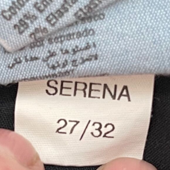 Mavi Serena Super Skinny Black Patterned Jeans - Picture 7 of 9